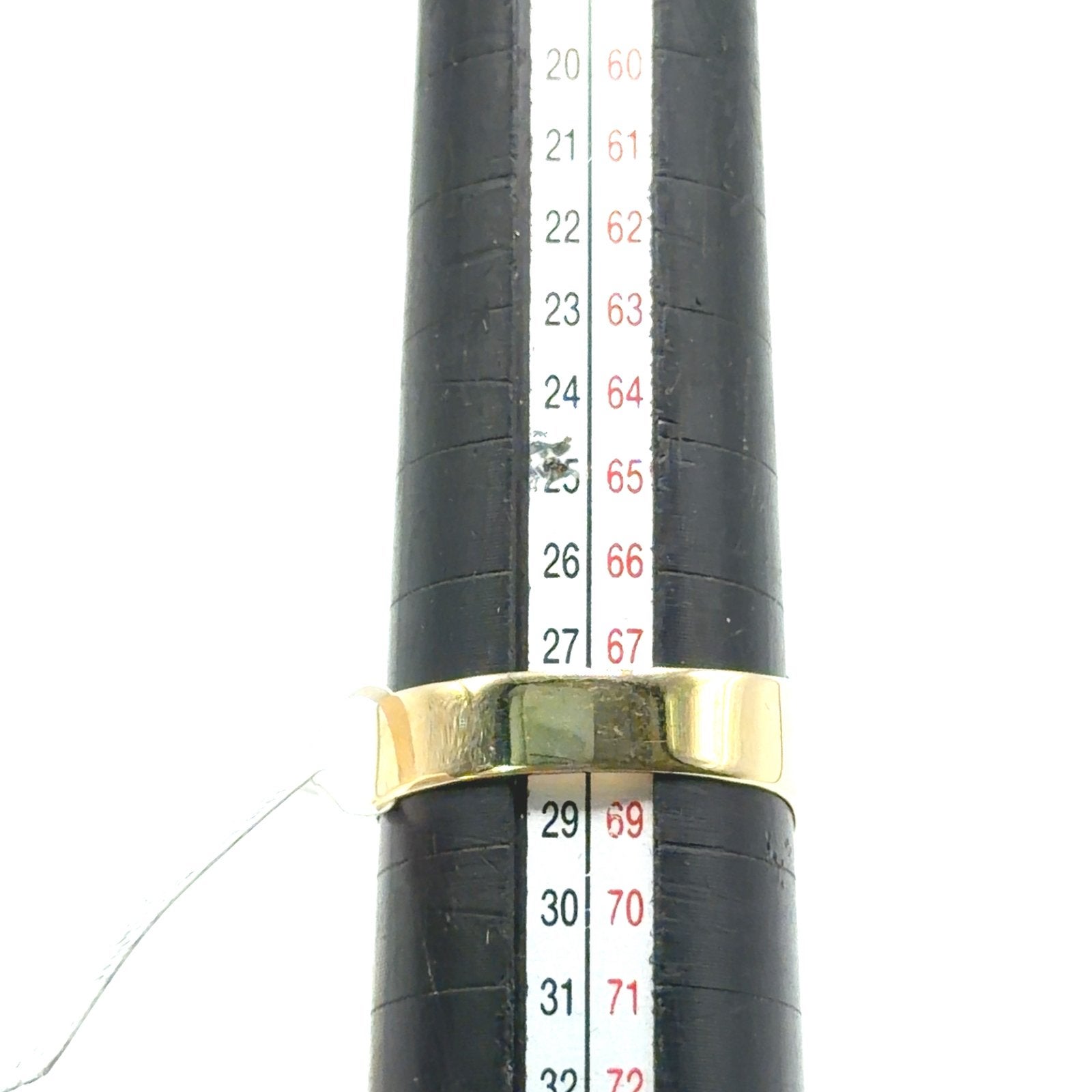 Gouden heren ring 14karaat, 19 tot 20, Nieuw, Ophalen of Verzenden, W