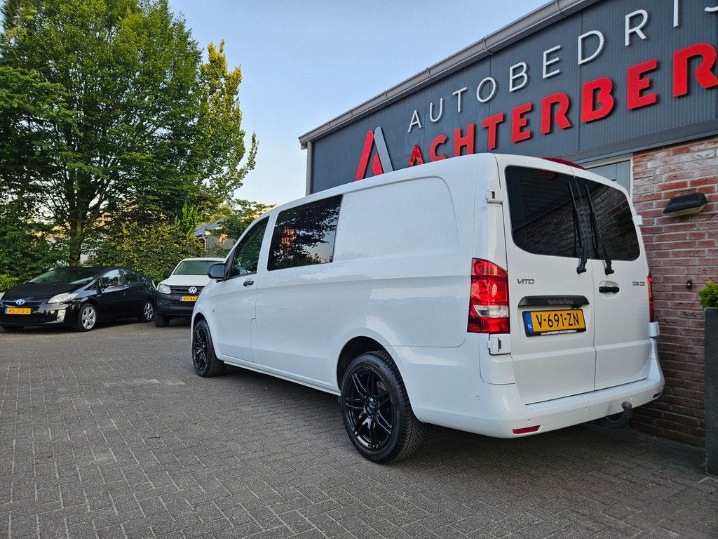 Mercedes-Benz Vito 109 CDI Lang DC Comfort Dubbele Cabine! A, Auto's, Bestelauto's, Voorwielaandrijving, Gebruikt, Euro 6, 4 cilinders
