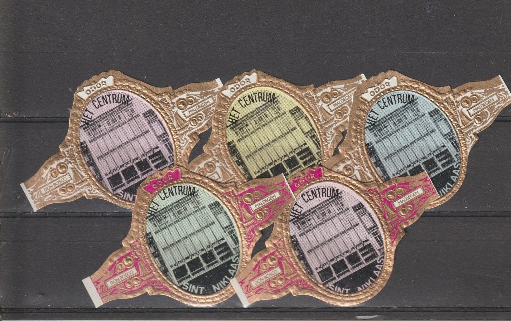 klassiek Maldegem 177  sigarenbanden, Verzamelen, Ophalen of Verzenden, Zo goed als nieuw, Sigarenbandjes