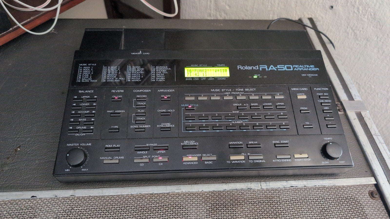 Roland RA-50 Realtime Arranger - Vintage MIDI Module, Ophalen of Verzenden, Gebruikt, 61 toetsen, Roland