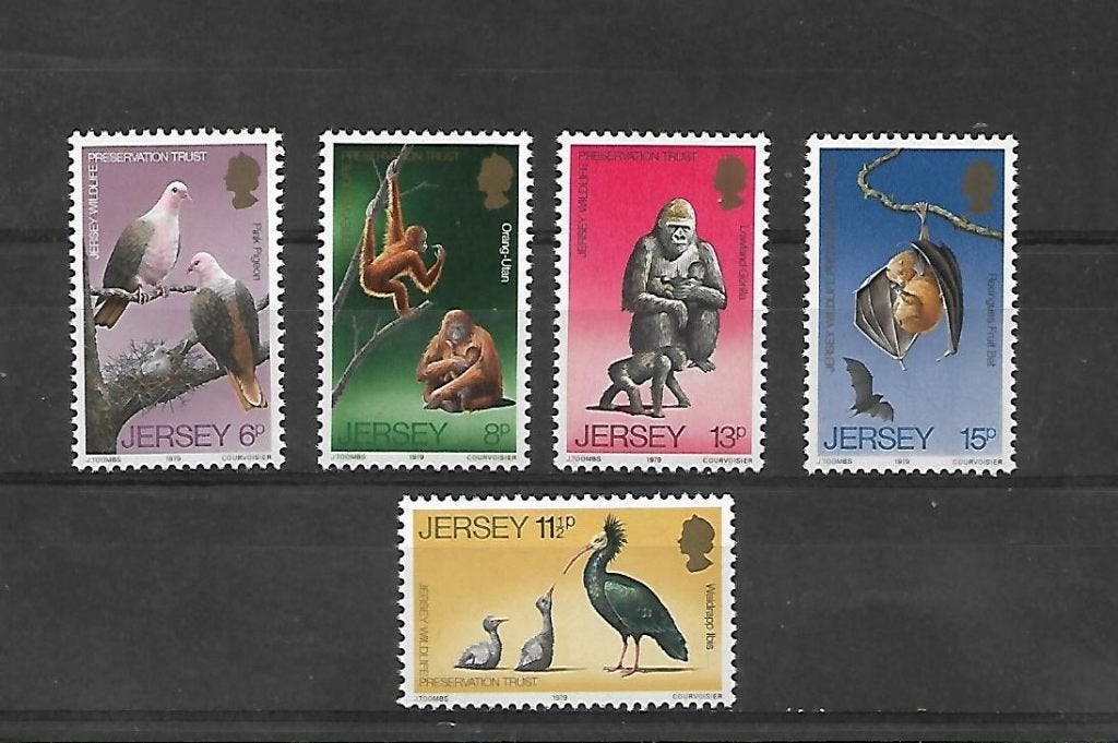 Jersey  Michel nr. 207-11  Postfris, Postzegels en Munten, Ophalen, Postfris
