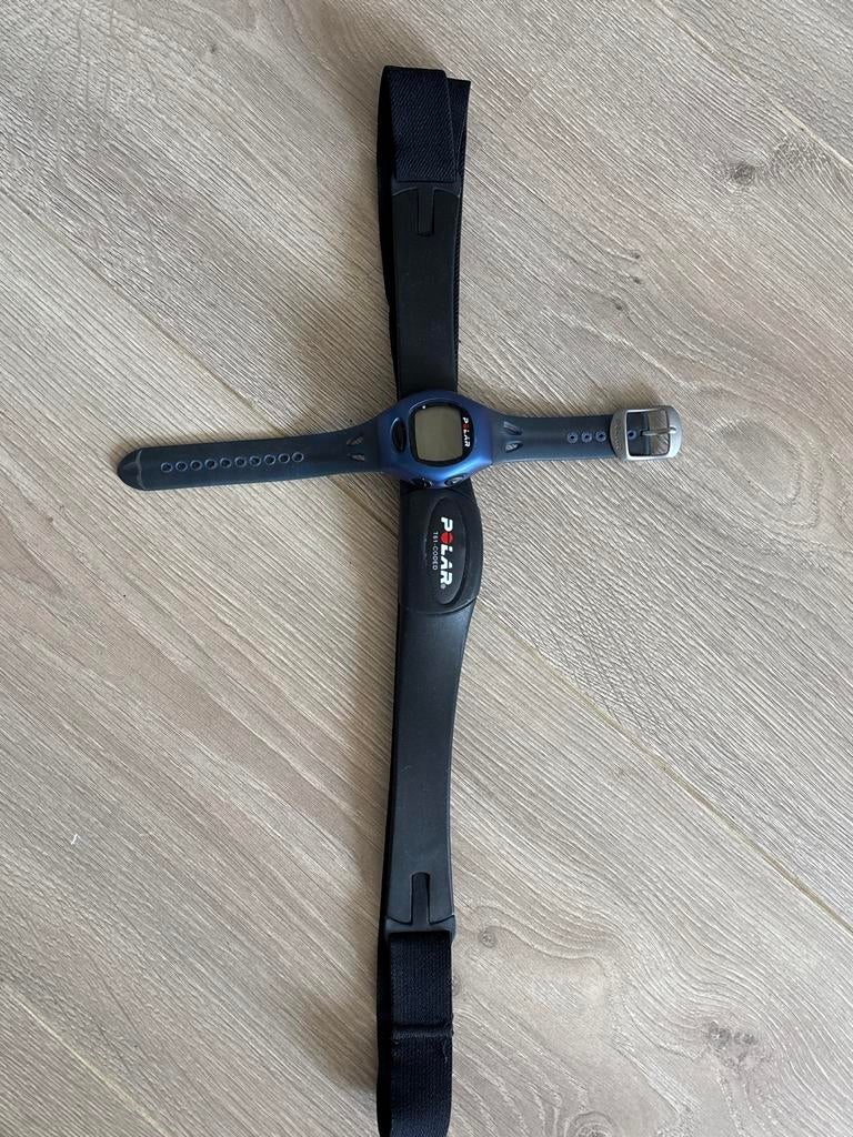 Polar hartslagmeter met borstband, Sport en Fitness, Ophalen of Verzenden, Gebruikt, Polar, Met borstriem