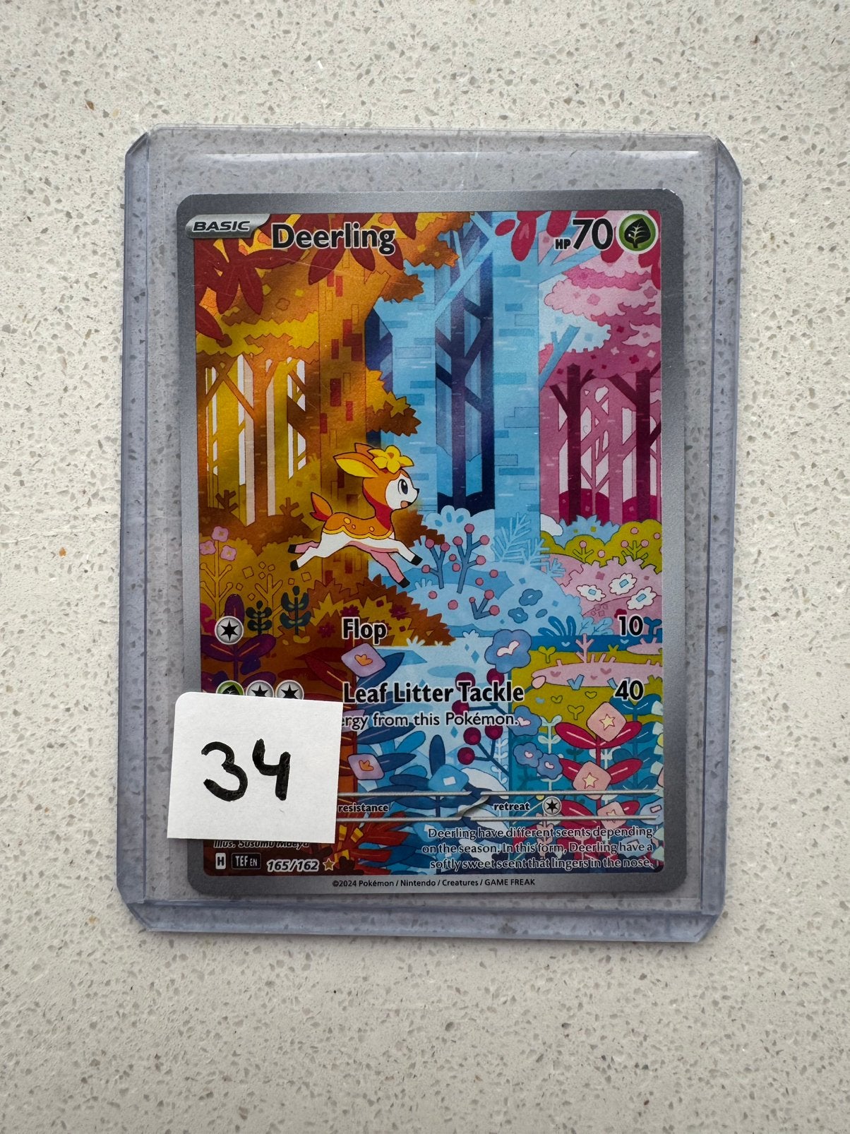 Deerling 165 Temporal Forces (Pokemon), Ophalen of Verzenden, Zo goed als nieuw