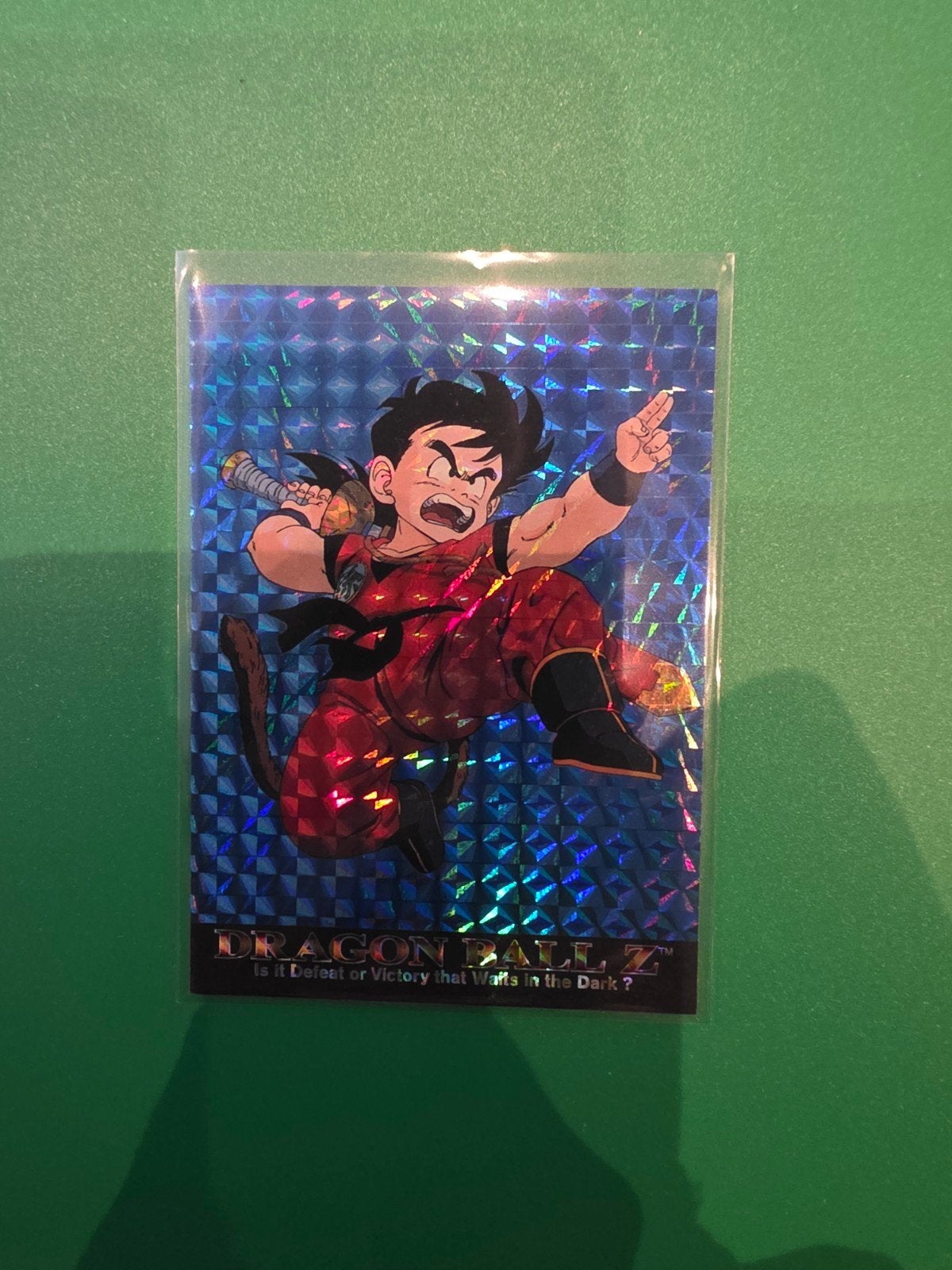 Dragon Ball Z kaart (03), Ophalen of Verzenden, Zo goed als nieuw, Losse kaart, Foil
