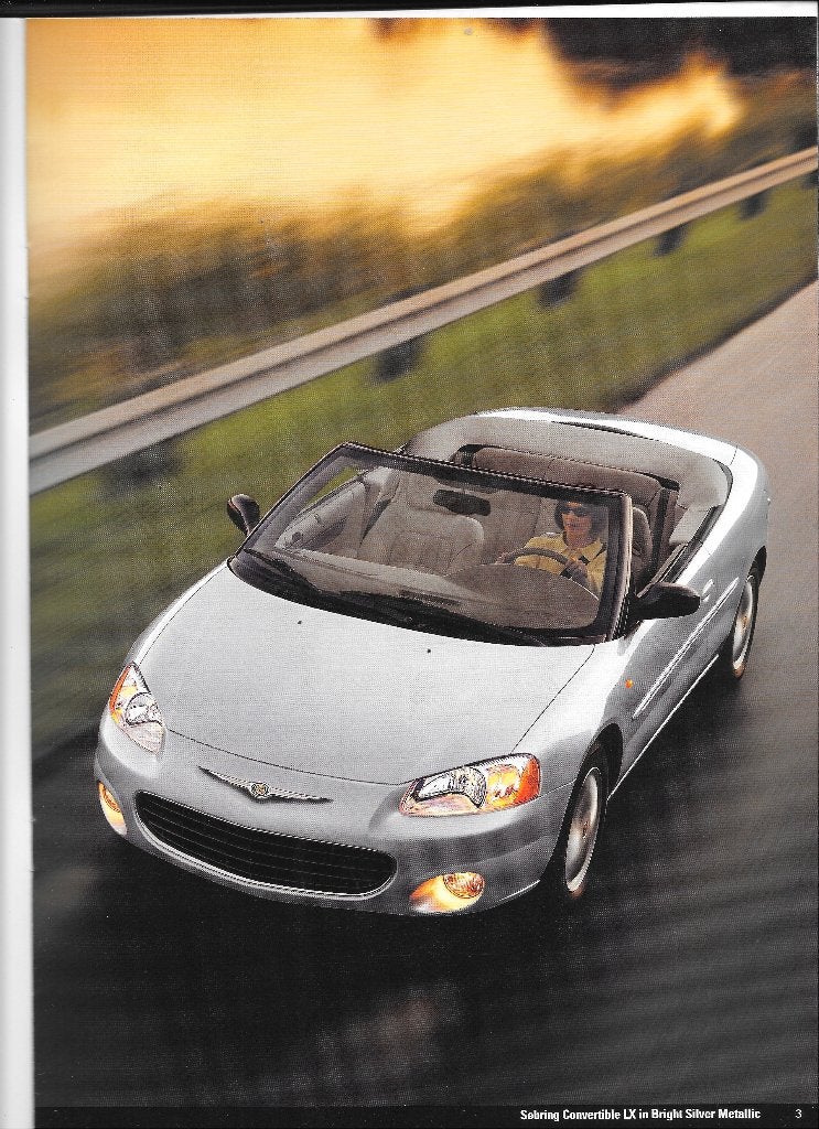CHRYSLER SEBRING CABRIOLET,  2002, Ophalen of Verzenden, Zo goed als nieuw, Overige merken