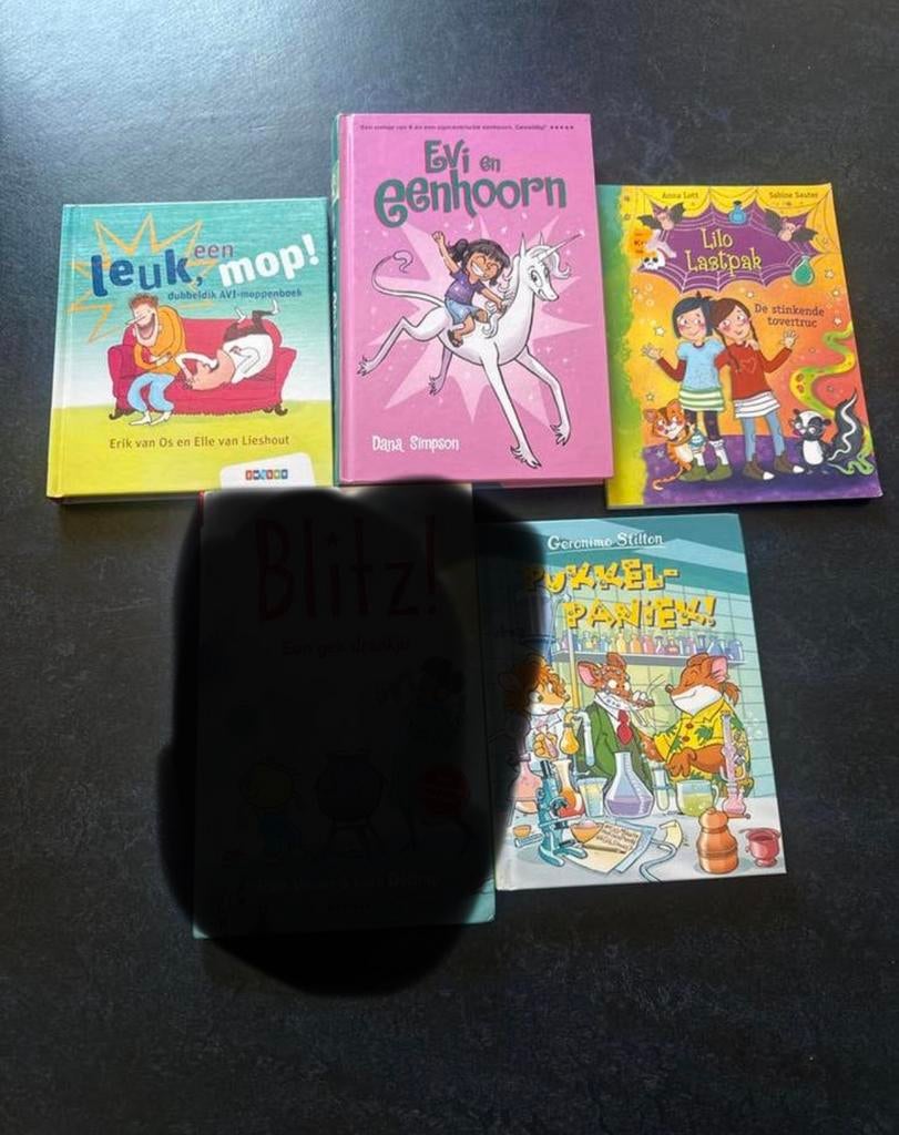 Avi m4, E4, Evi eenhoorn, Geronimo Stilton, Boeken, Ophalen of Verzenden, Gelezen, Fictie algemeen