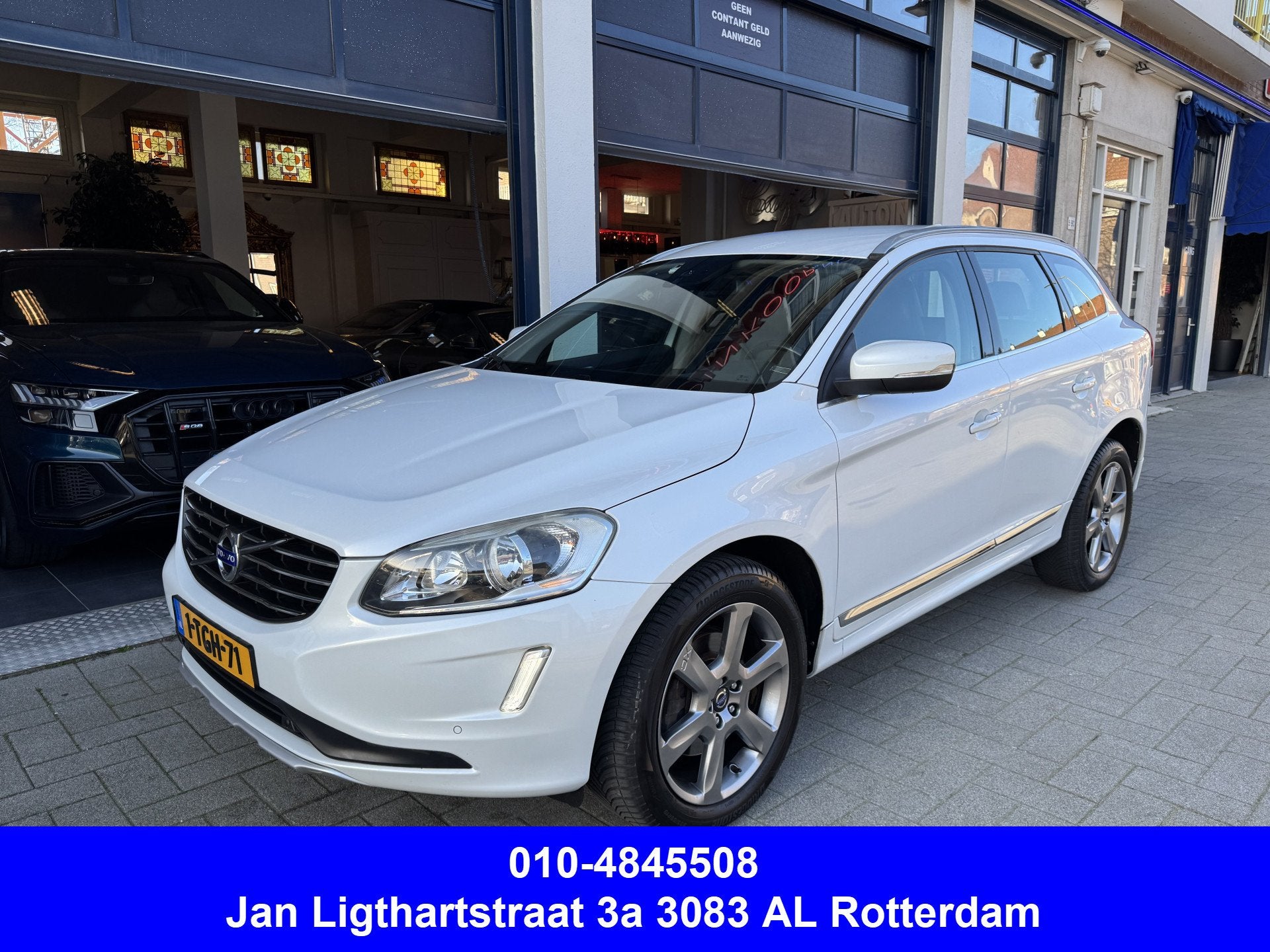Volvo XC60 2.0 T5 FWD Summum NL AUTO/LEDER (bj 2014), Euro 5, 4 cilinders, Automatische klimaatregeling, Wit