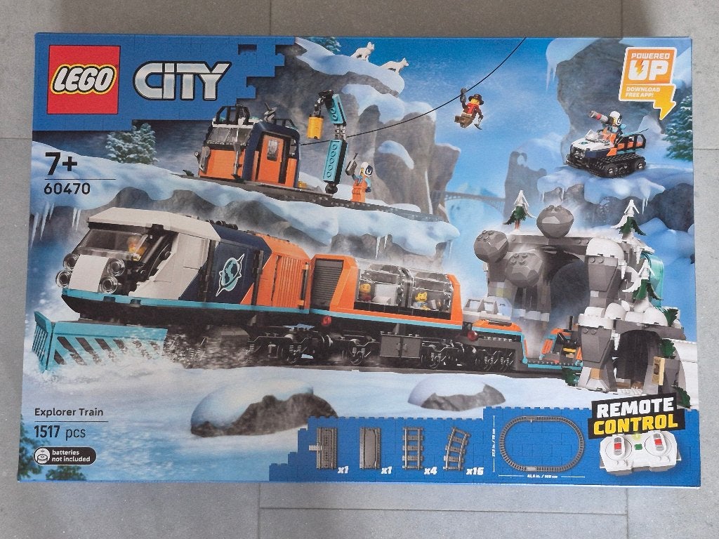 Lego 60470 Onderzoekstrein op de Noordpool nieuw geseald, Ophalen of Verzenden, Nieuw