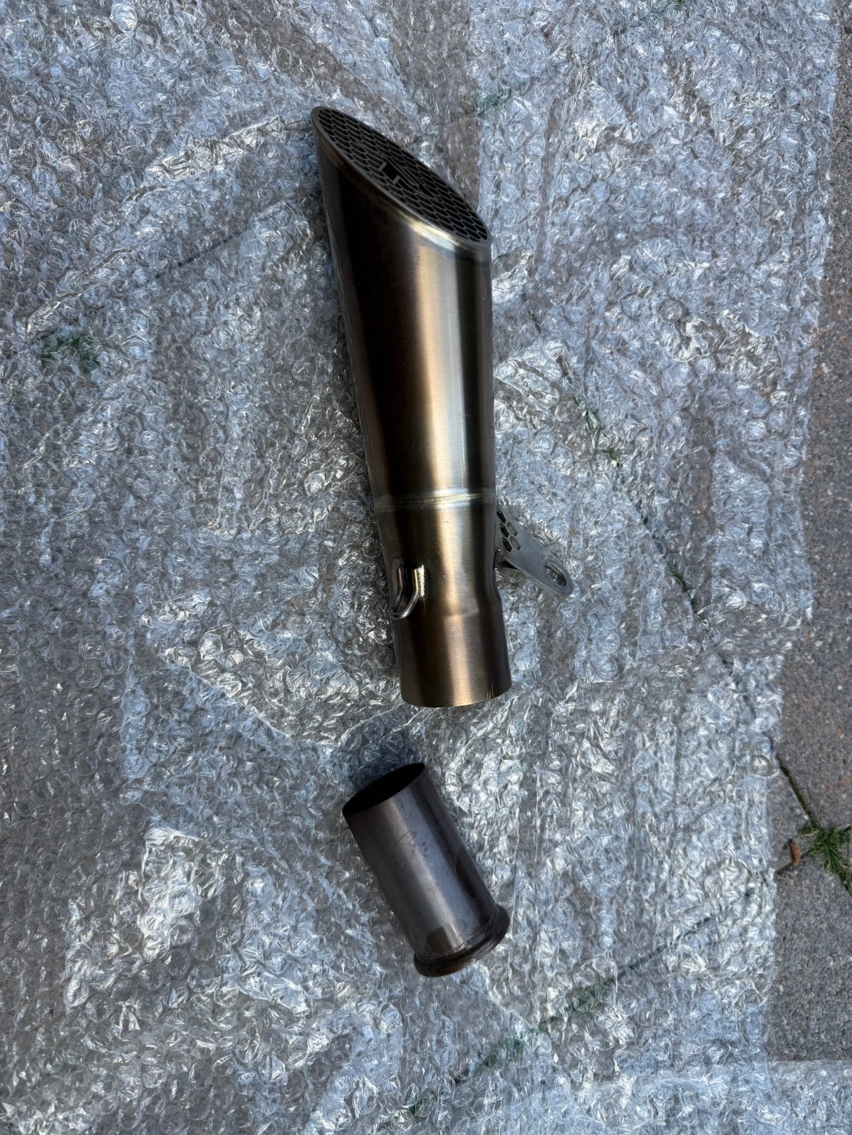 Dominator gp3 einddemper + db killer te koop!, Motoren, Ophalen, Gebruikt