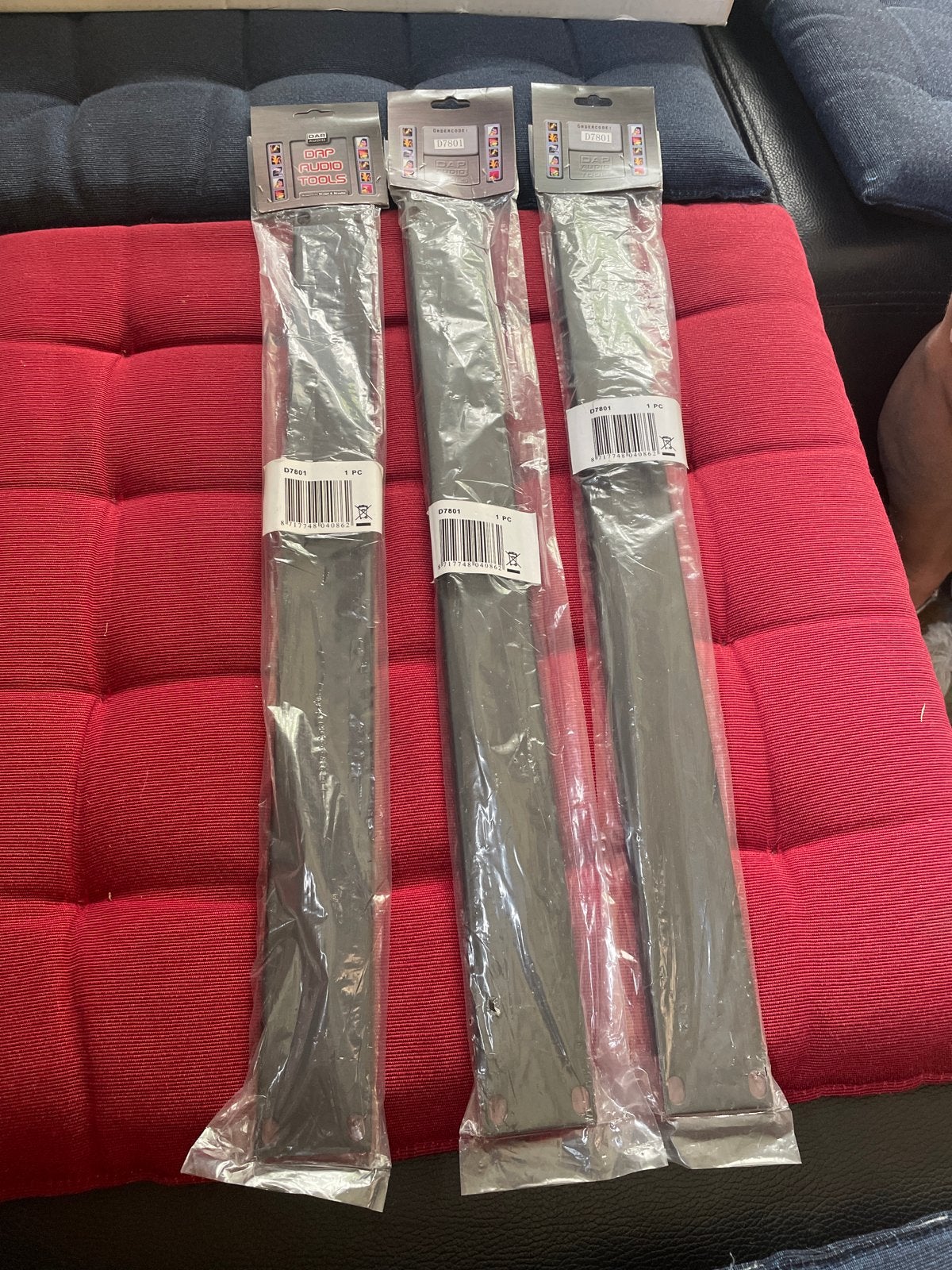 DAP Audio front paneel 1he 19 inch (3 stuks), Ophalen of Verzenden, Nieuw