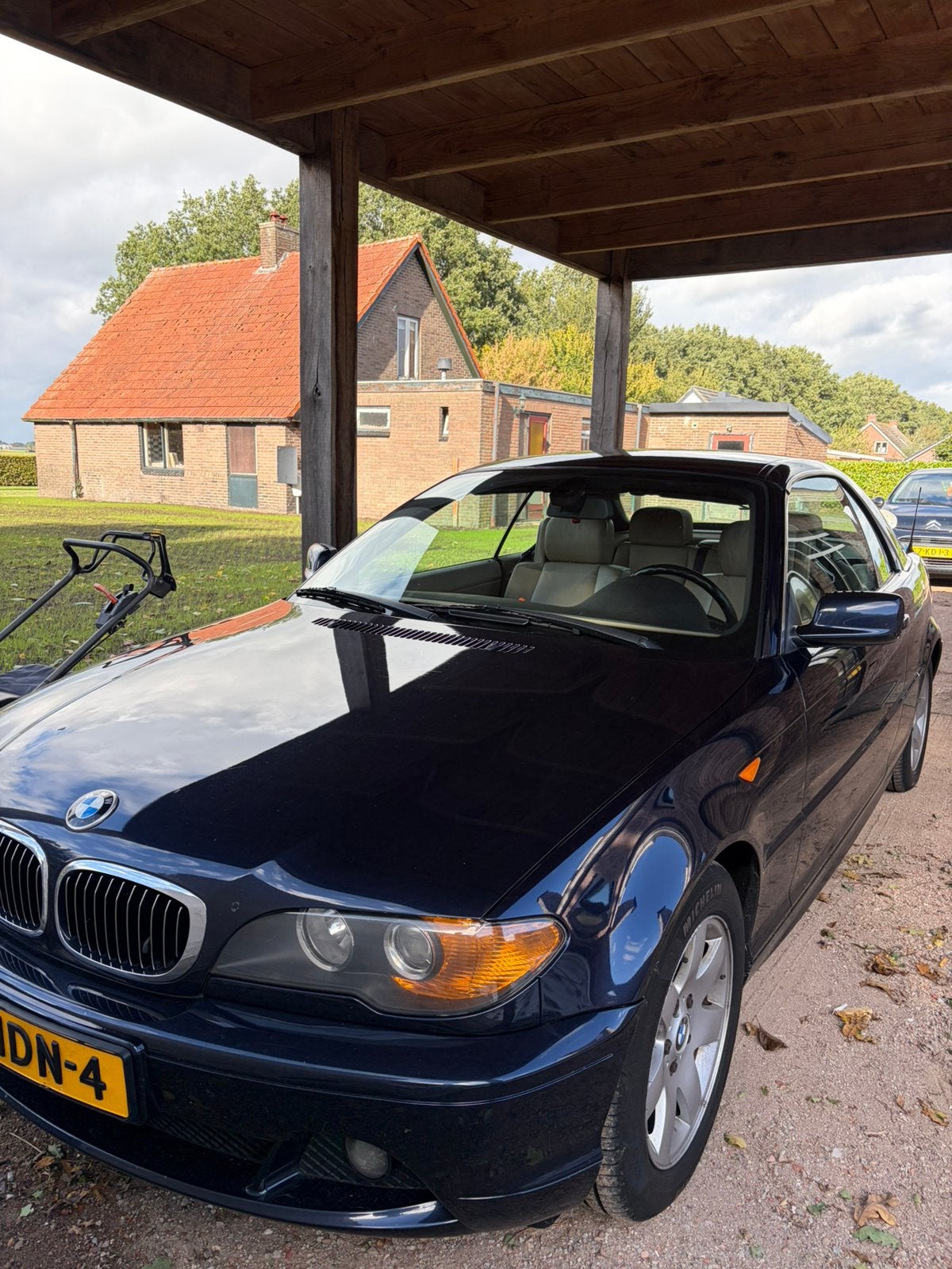 BMW 3-Serie 2.5 CI 325 Cabriolet AUT 2003 Blauw, Auto's, Automaat, Achterwielaandrijving, Cabriolet, 10 km/l