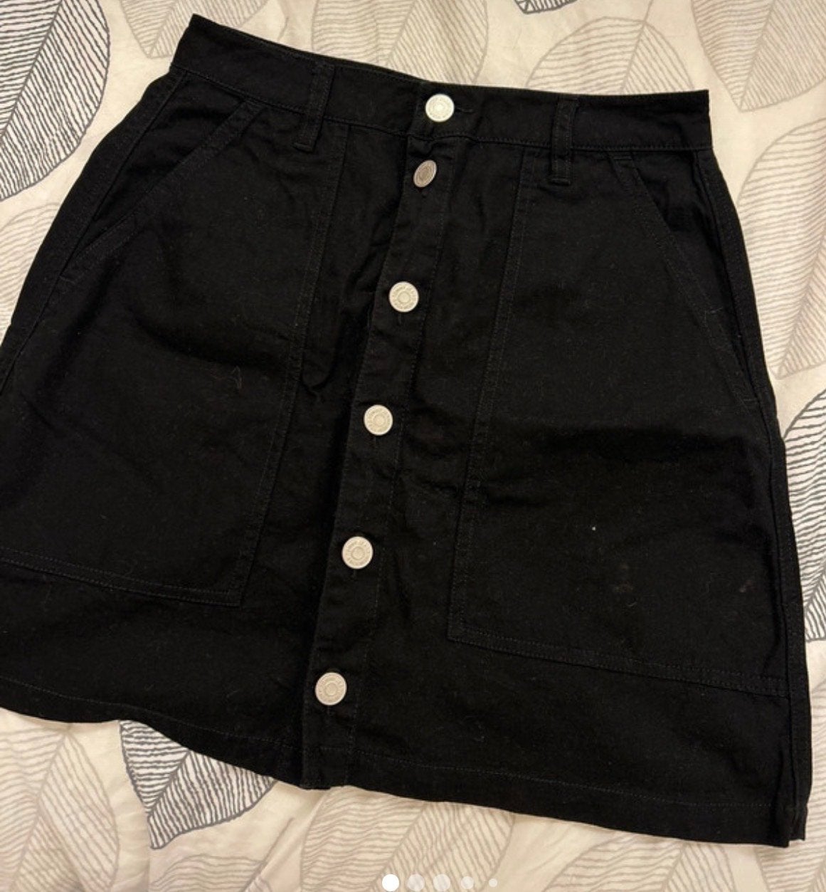 Nieuwe Tommy Hilfiger spijkerrok maat S, zwart, Kleding | Dames, Zwart, Nieuw, Ophalen of Verzenden, Maat 36 (S)