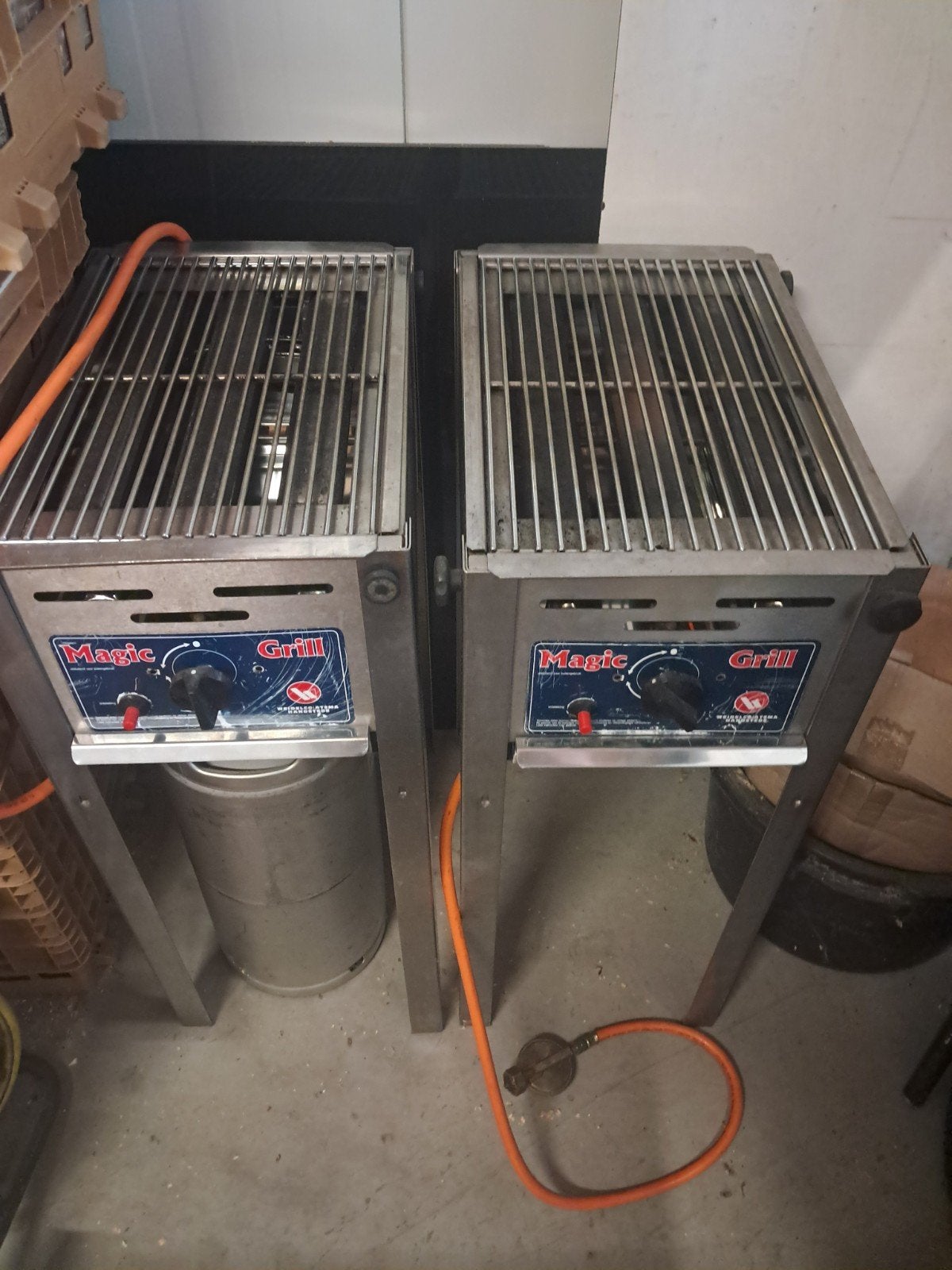 Te huur bbq, Ophalen