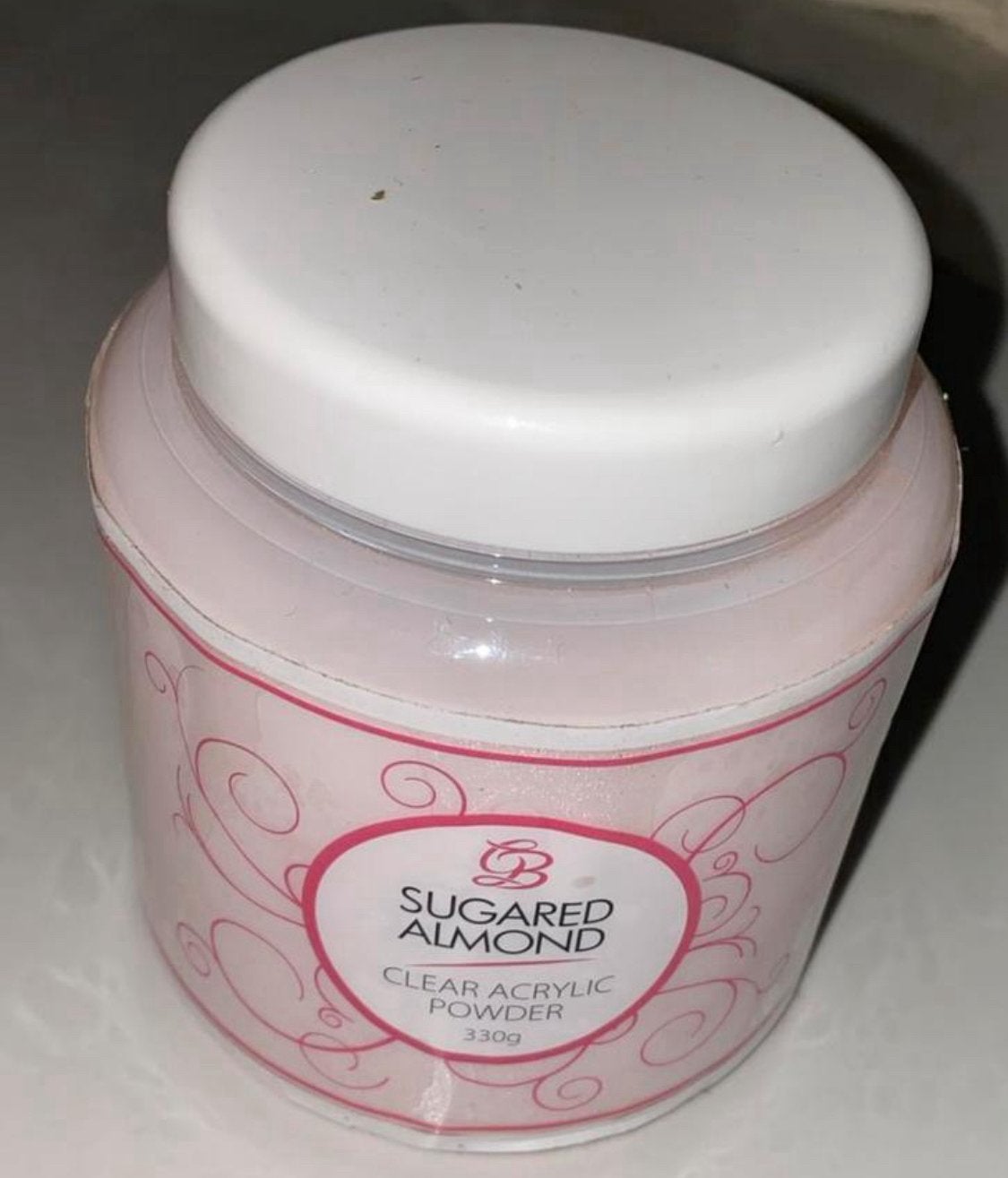 Glitterbels acryl 330 gram nieuw nagels sugared almond, Ophalen of Verzenden, Nieuw, Overige typen