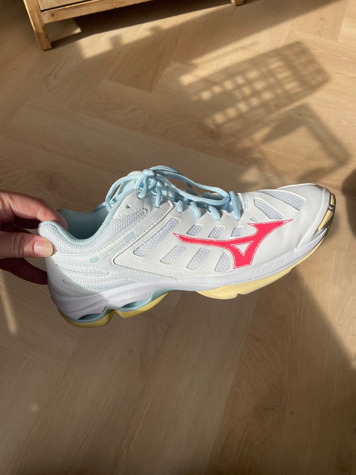 Mizuno wave voltage 2 mt 38,5, Ophalen of Verzenden, Zo goed als nieuw, Schoenen