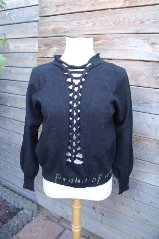Trui zwart Elisa Cavaletti mt 38 Vaste prijs, Kleding | Dames, Maat 38/40 (M), Zwart, Elisa CAvaletti, Ophalen of Verzenden