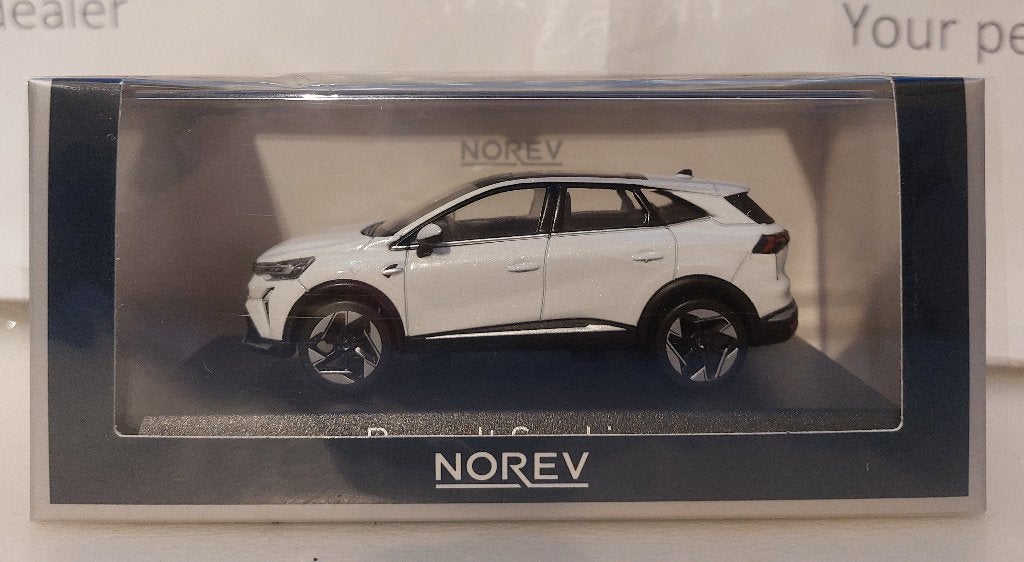 Norev 1:43 Renault Symbioz 2024 pearl white nieuw in display, Ophalen of Verzenden, Nieuw, Auto, Norev