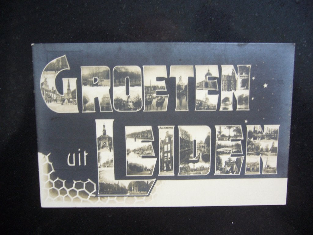 LEIDEN  =  BRIEFKAART, Verzamelen, Ophalen of Verzenden, Voor 1920, Ongelopen, Zuid-Holland