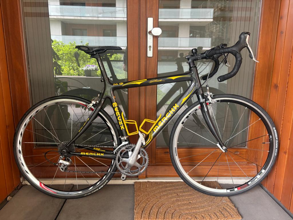 Carbon racefiets M Eddy Merckx, Fietsen en Brommers, Fietsen | Racefietsen, 28 inch, Gebruikt, Carbon, 57 tot 61 cm