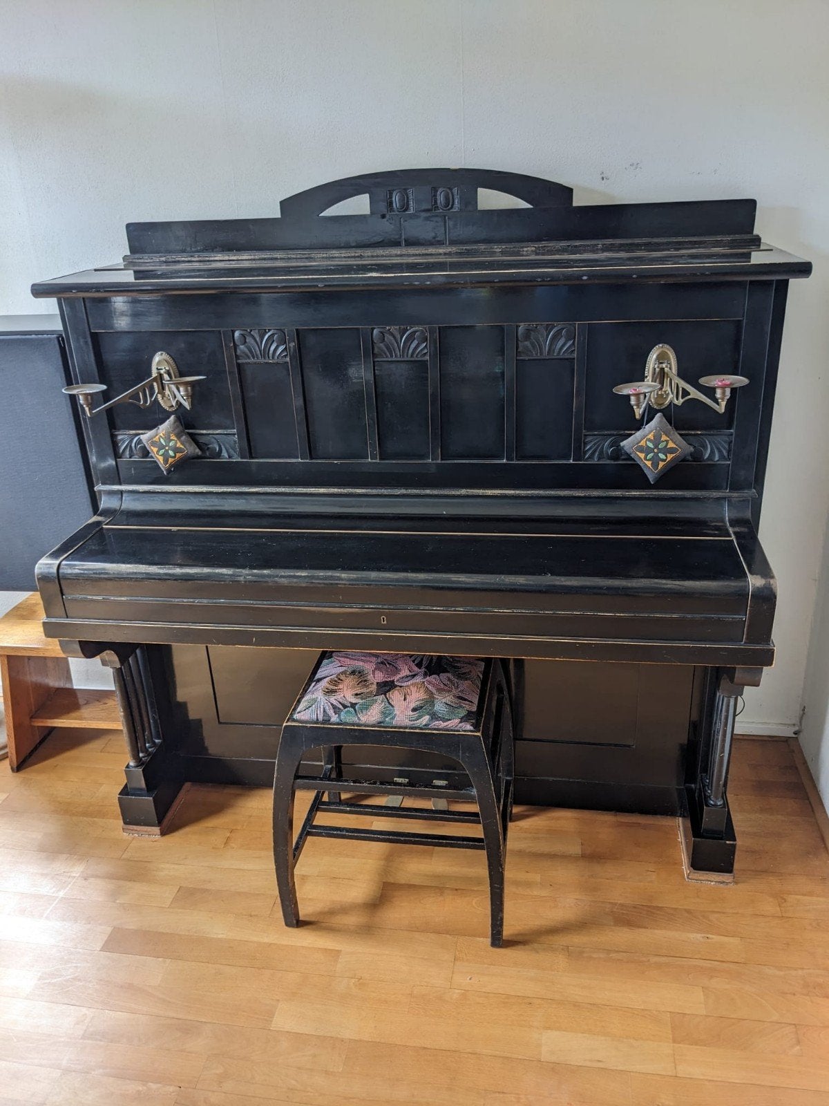 Zwarte piano van Stephan Hain, Ophalen, Gebruikt, Zwart