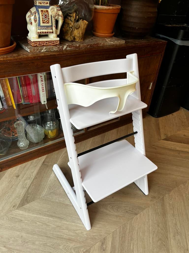 Stokke Tripp Trapp - nieuw model- licht lila, Kinderen en Baby's, Kinderstoelen, Zo goed als nieuw, Meegroeistoel, Ophalen