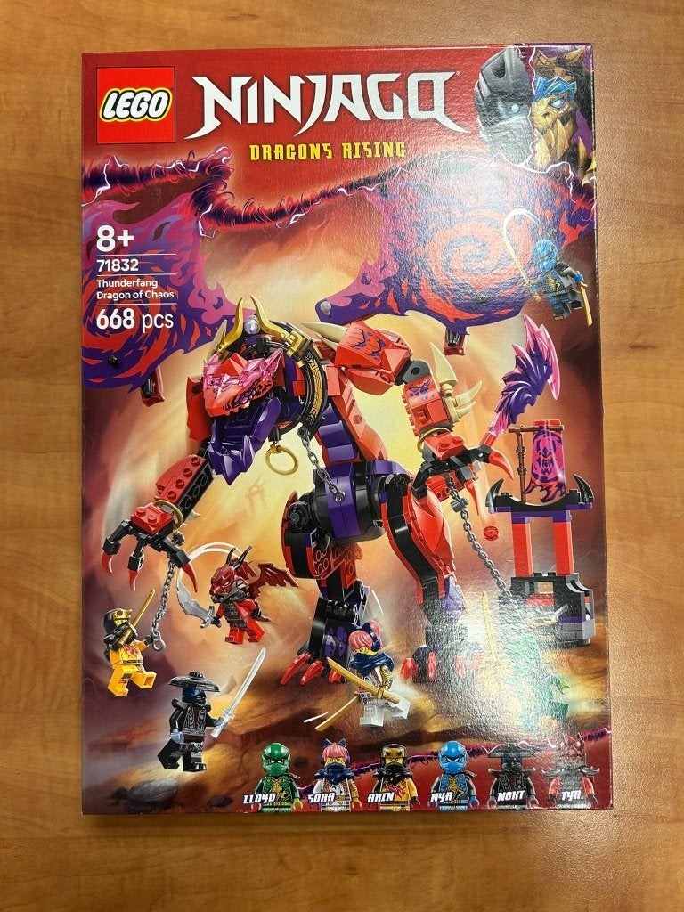 Lego 71832+70678+70671 NIEUW Bliksemtand Draak van Chaos, Inclusief accessoires, Lego, Nieuw, Ophalen of Verzenden