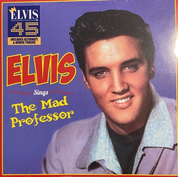Elvis Presley - Sings The Mad Professor CD (Nieuw In Seal), Cd's en Dvd's, Met bonustracks, Ophalen of Verzenden, Nieuw in verpakking