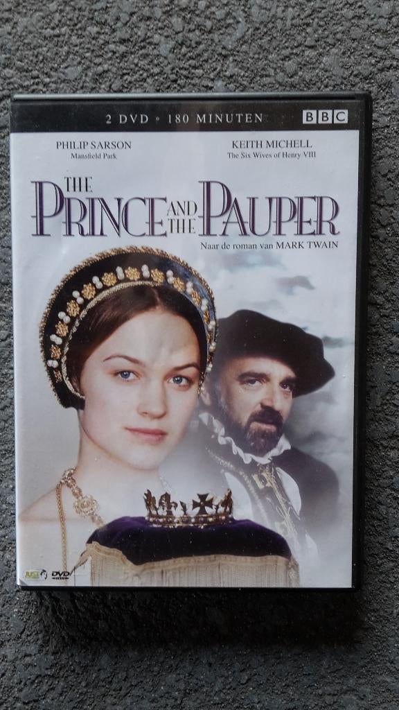 2DVD BBC The prince and the pauper, Alle leeftijden, Boxset, Drama, Ophalen of Verzenden