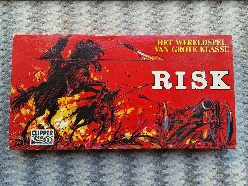 Risk rode doos clipper, Hobby en Vrije tijd, Gezelschapsspellen | Bordspellen, Ophalen of Verzenden