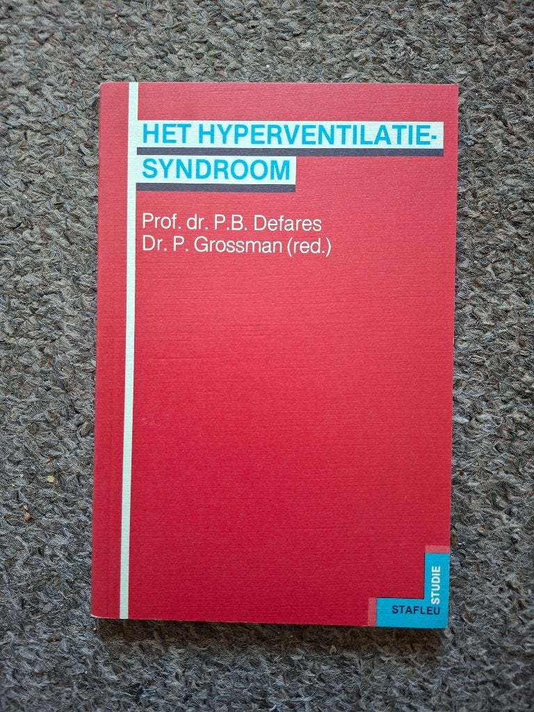 Het hyperventilatiesyndroom/Defares en Grossman, Verzenden, Zo goed als nieuw, Defares en Grossman