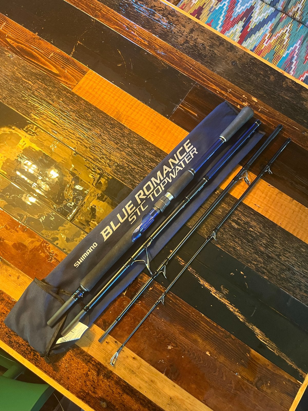 Shimano Blue Romance STC Reishengel, Watersport en Boten, Ophalen of Verzenden, Zo goed als nieuw, Werphengel