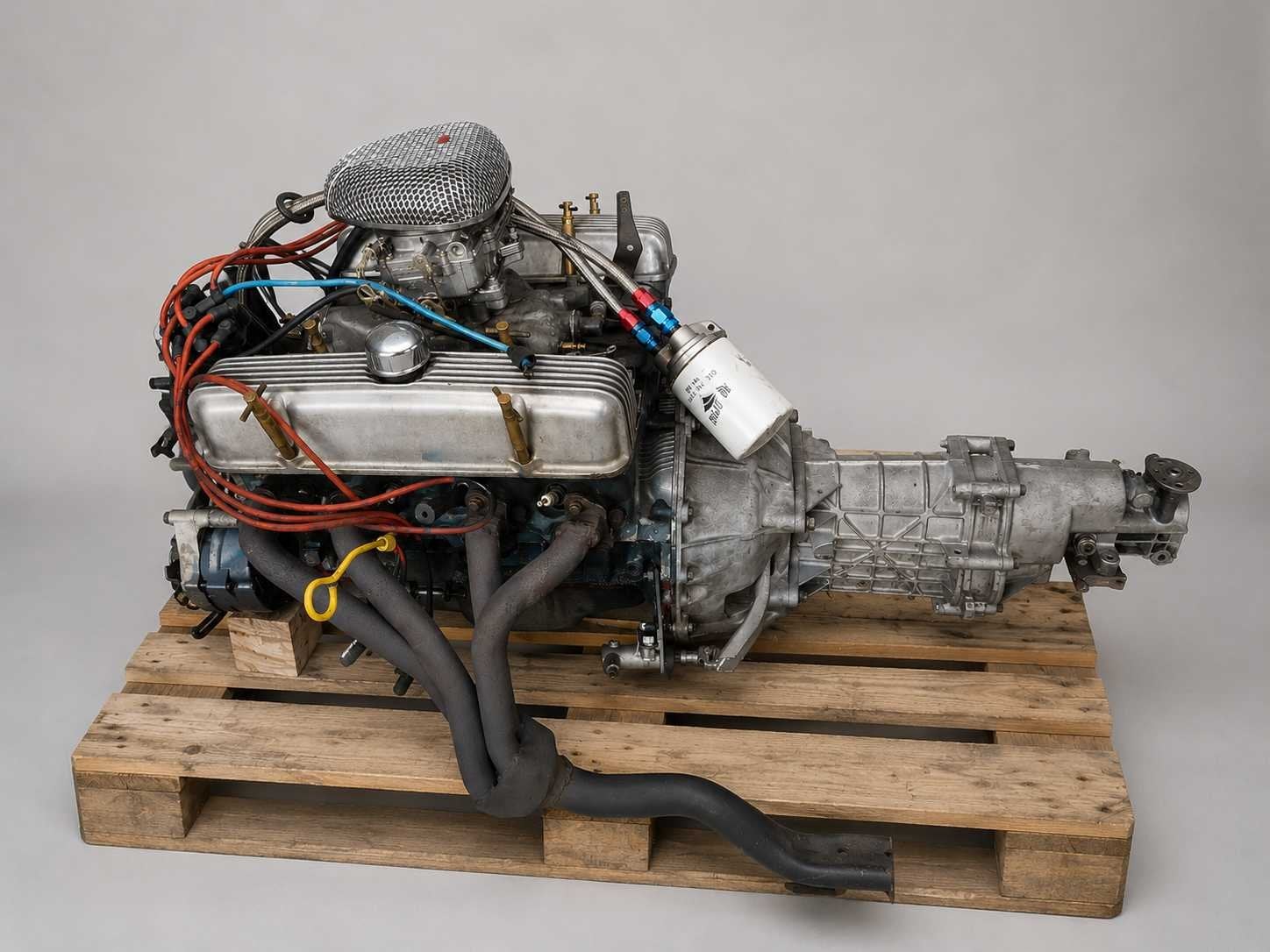 Buick 215 CID Aluminum V8 Engine & Manual Gearbox | Original, Auto's, Oldtimers, Overige carrosserieën, Overige brandstoffen, Bedrijf