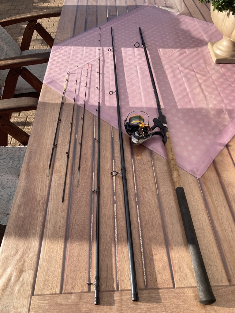 Te Koop SHIMANO FEEDER AERNOS met DAIWA MOLEN 4000, Ophalen, Nieuw, Molen