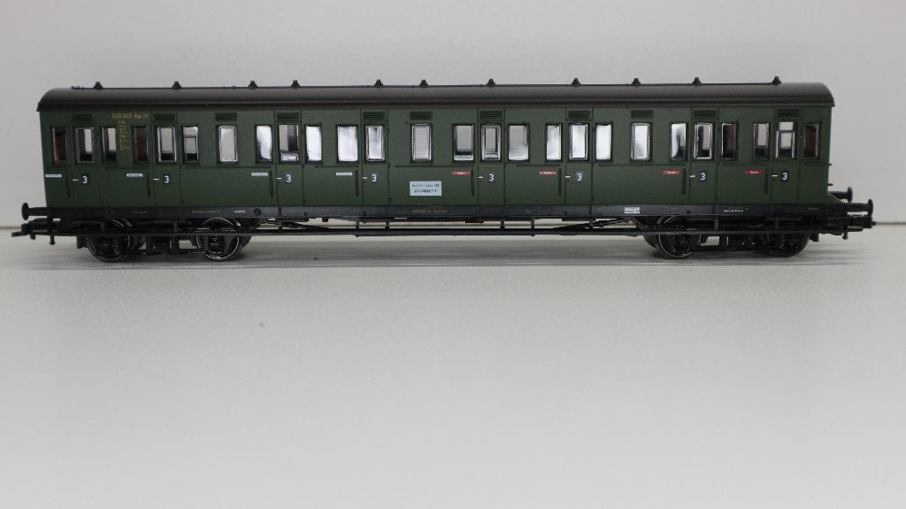 Coupérijtuig 3e klas  Deutsch Bahn, Gelijkstroom, Wagon, Zo goed als nieuw, Piko
