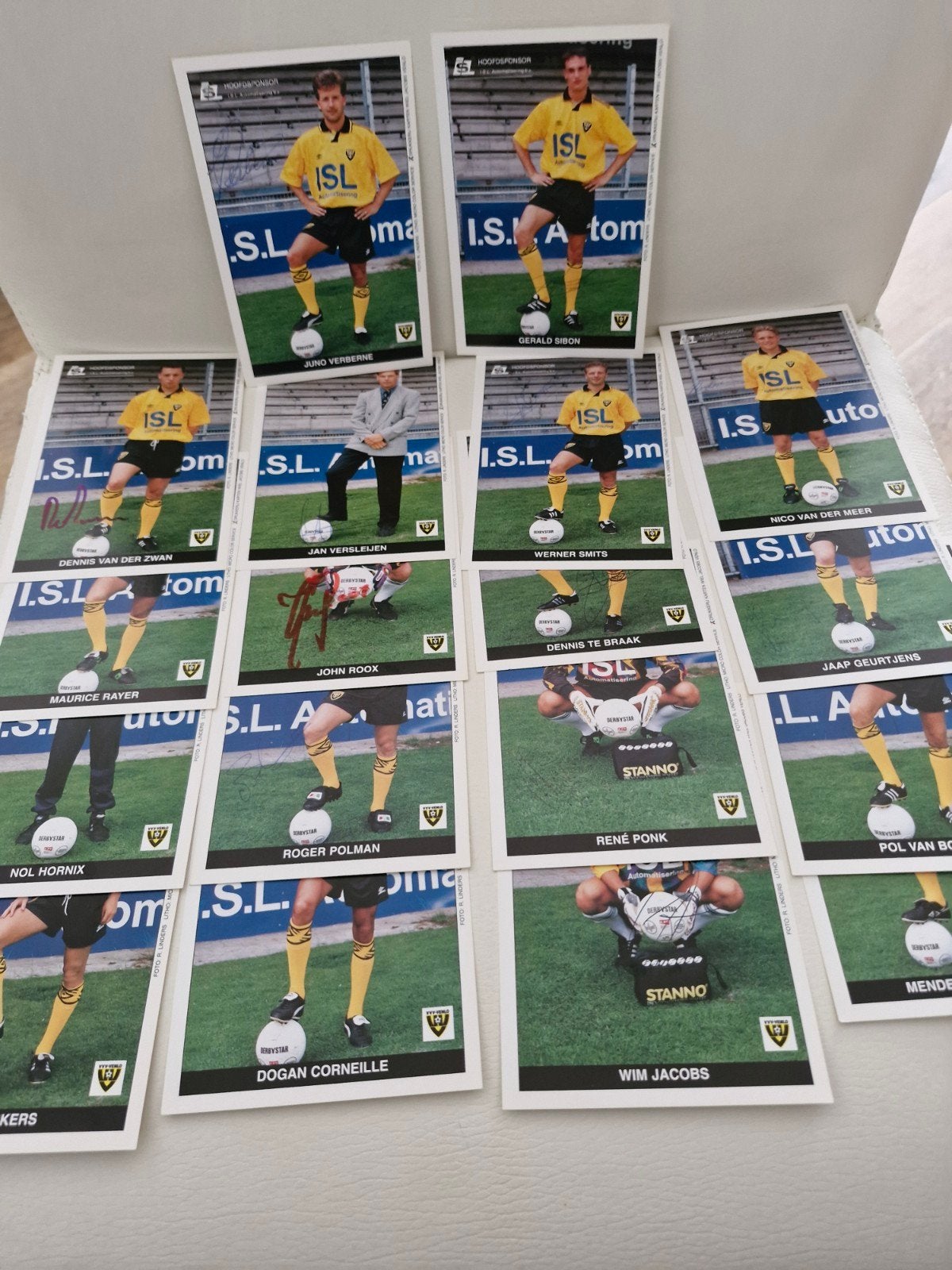 Spelerskaarten VVV-VENLO 94_95, Ophalen of Verzenden, Gebruikt