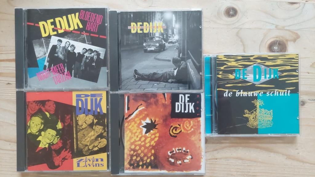5 Dijk CDs, Verzenden, Zo goed als nieuw, Levenslied of Smartlap