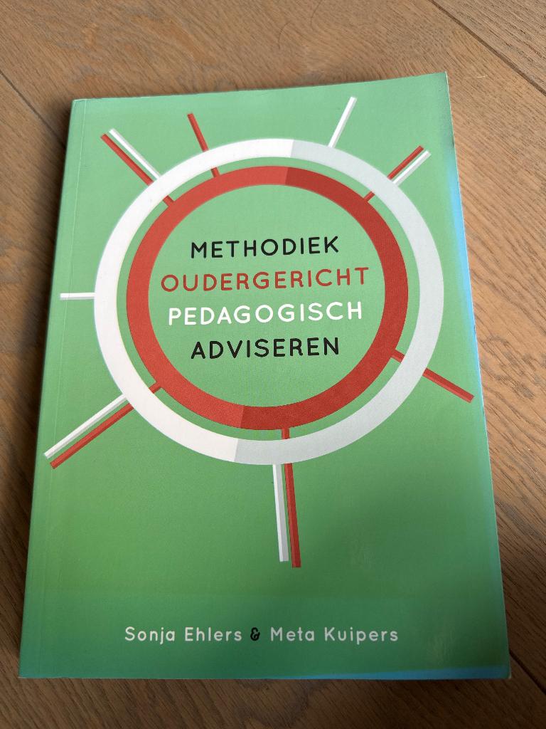 Methodiek oudergericht pedagogisch adviseren, Diverse auteurs, Ophalen of Verzenden, Zo goed als nieuw, MBO