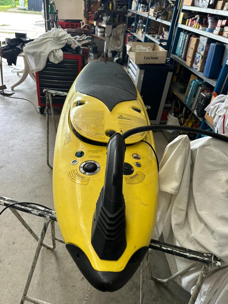 power jetboard 330 cc, Watersport en Boten, Ophalen, Gebruikt, Benzine