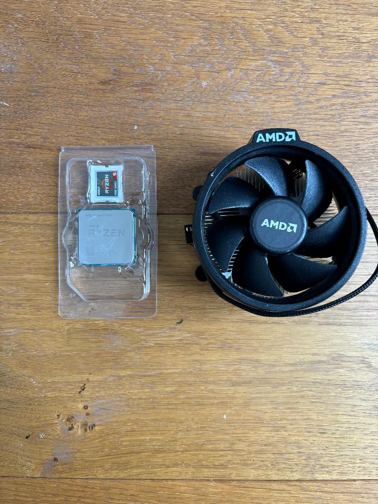 Ryzen 5 3400G incl koeler, Computers en Software, Processors, Gebruikt, 4-core, Socket AM4, 3 tot 4 Ghz
