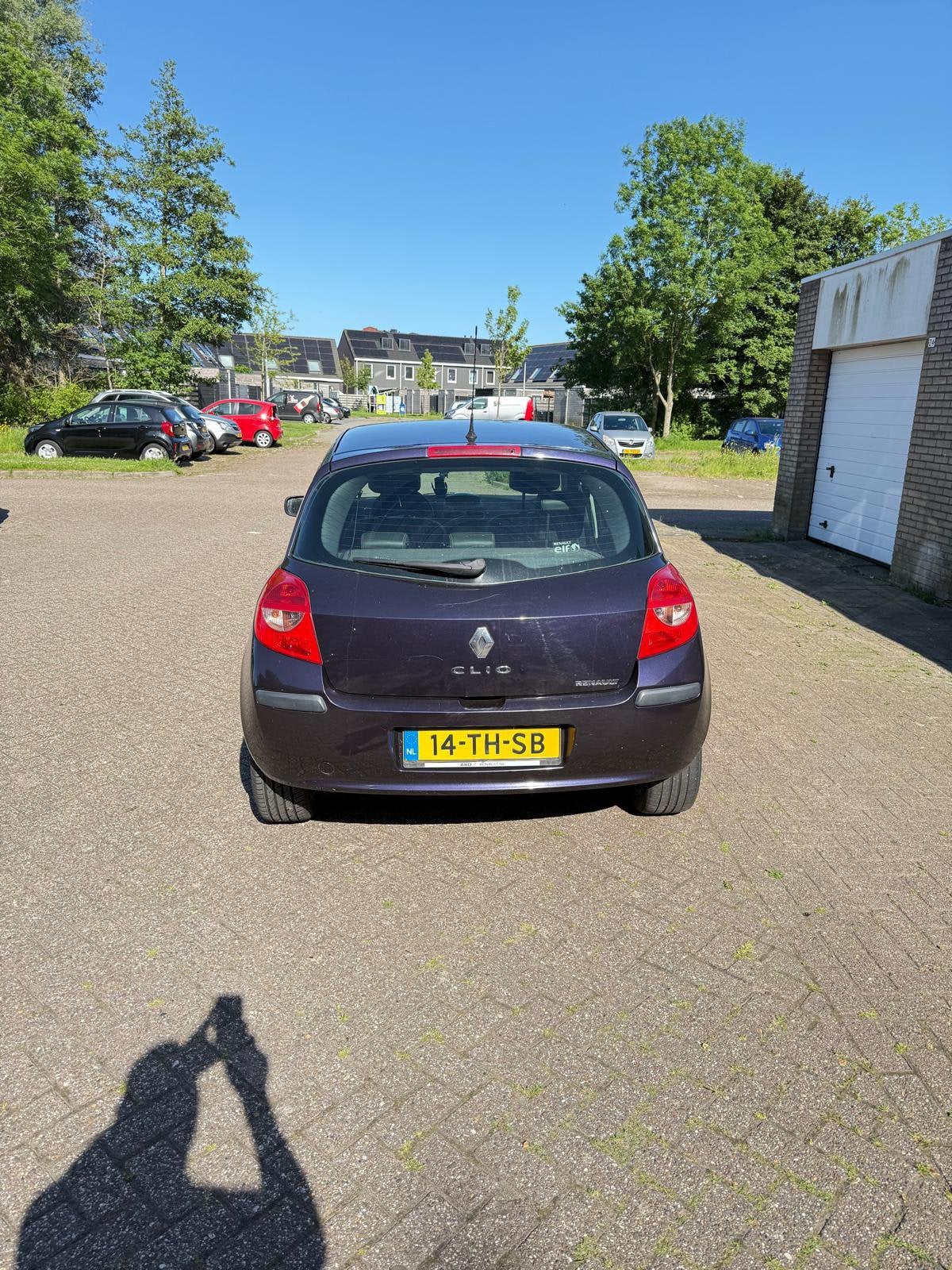 Renault Clio 1.6 16V 82KW 5-DRS E4 2006, Voorwielaandrijving, Zwart, Leder en Stof, Origineel Nederlands