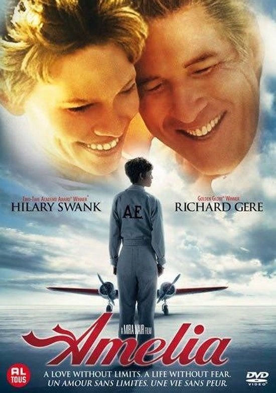 DVD - Amelia (Hilary Swank, Richard Gere), Alle leeftijden, Ophalen of Verzenden, Gebruikt