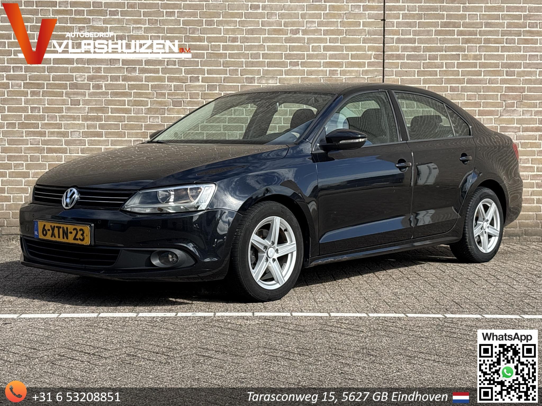 Volkswagen Jetta 1.6 TDI Highline BlueMotion | Cruise | Clim, Voorwielaandrijving, Euro 5, Stof, Gebruikt