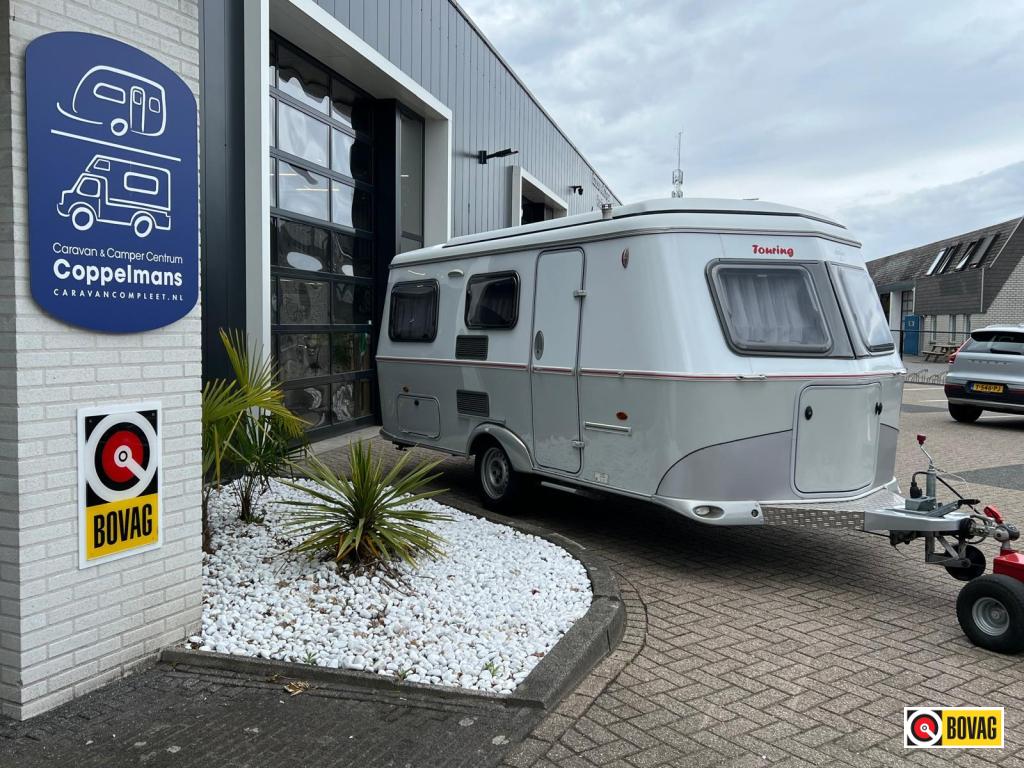 Eriba Touring 550 topstaat, opblaas luifel, dwarsbed, hefdak, Bedrijf, Treinzit, 4 tot 5 meter, Eriba