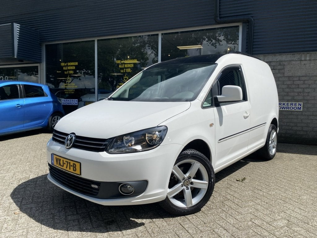 Volkswagen Caddy 1.6 TDI Edition 30 keurige auto. (bj 2013), Auto's, Euro 5, 700 kg, Volkswagen, Wit