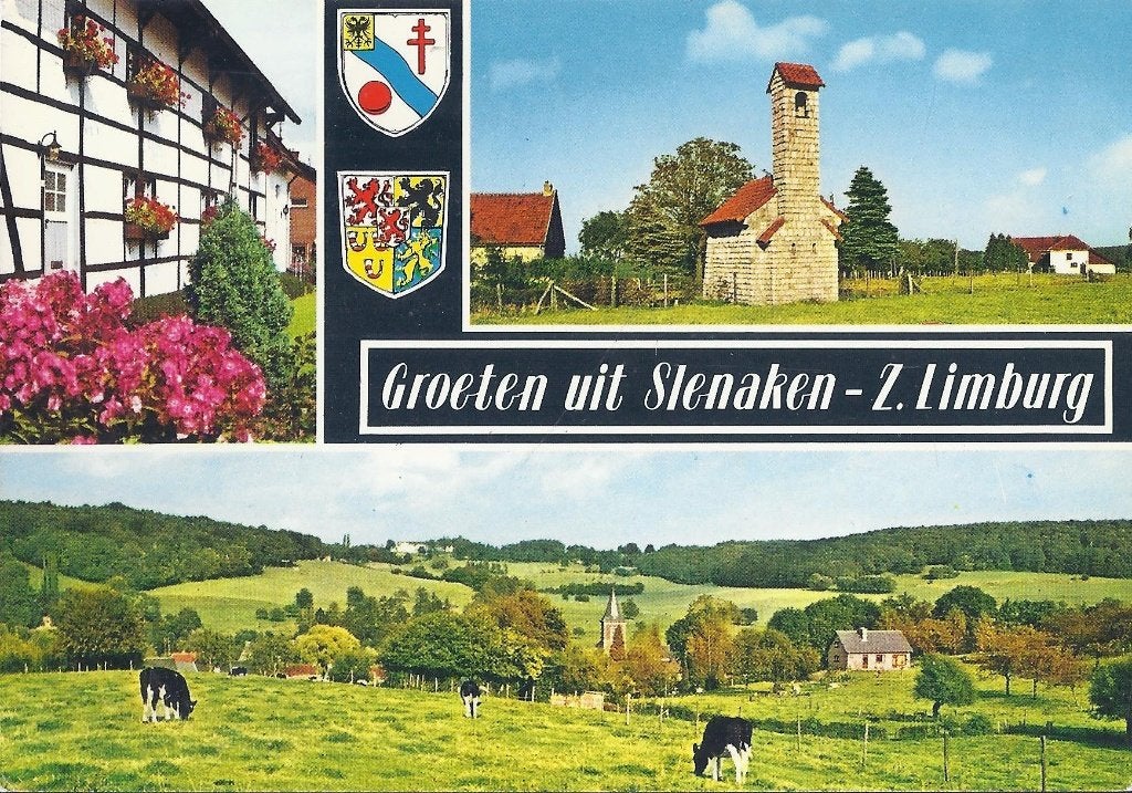Slenaken Zuid Limburg gelopen ansichtkaart ( 797 ), Ophalen of Verzenden, Voor 1920, Gelopen, Limburg