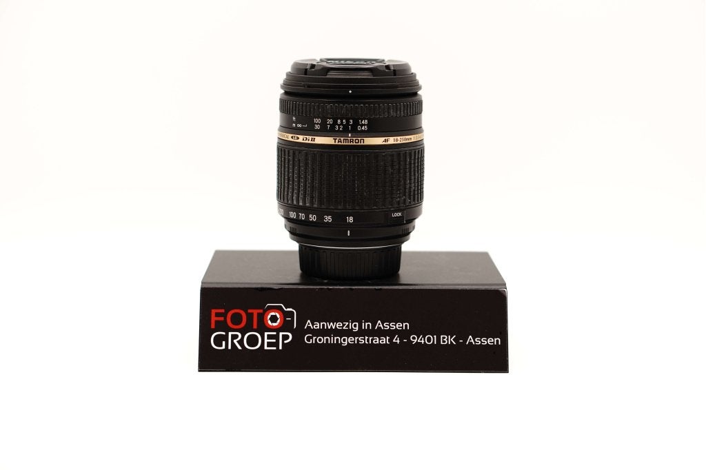 Tamron AF 18-250mm Nikon €99 (occasion - Assen), Audio, Tv en Foto, Foto-Groep, Gebruikt, Luttekepoortstraat 26 3841 AX Harderwijk