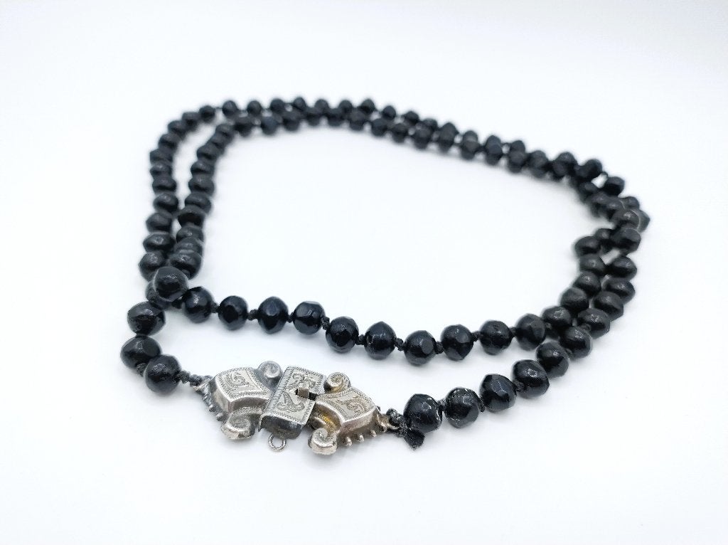 Gitten ketting met zilveren bijbelslot, 87 cm, Verstelbaar, Info@zilverwebsite.nl, Verzenden, Zo goed als nieuw