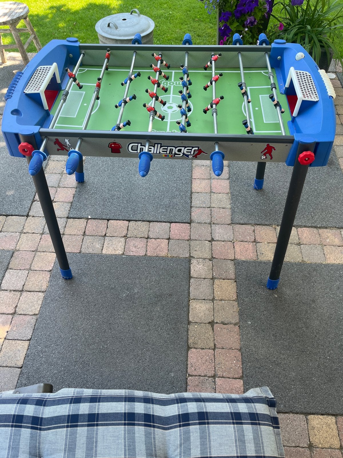 Tafelvoetbaltafel Challenger - Plezier voor het hele gezin!, Ophalen, Gebruikt