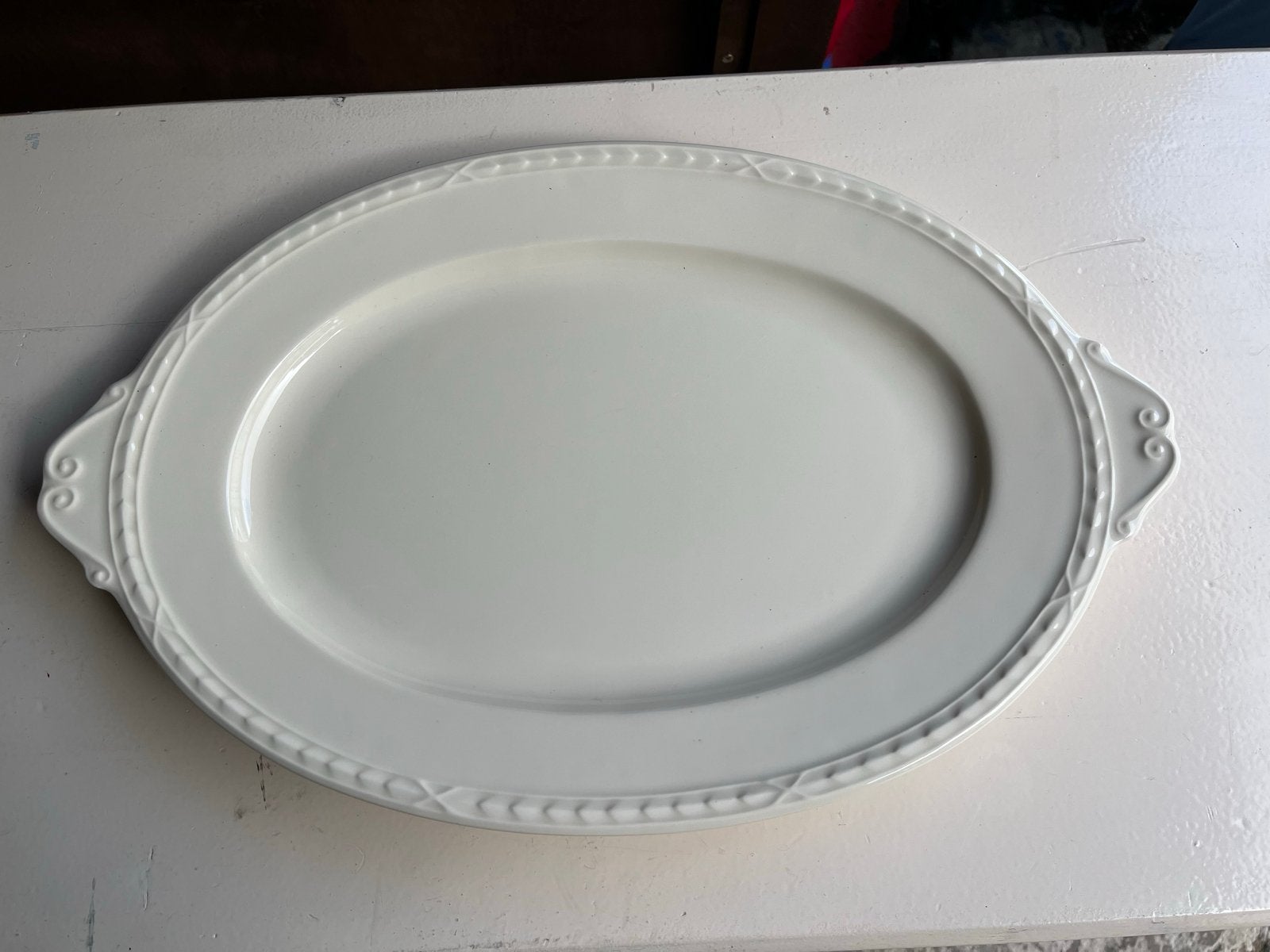 Ovale schaal Recamier by Haviland & G.S. & S. Limoges, Ophalen of Verzenden, Zo goed als nieuw