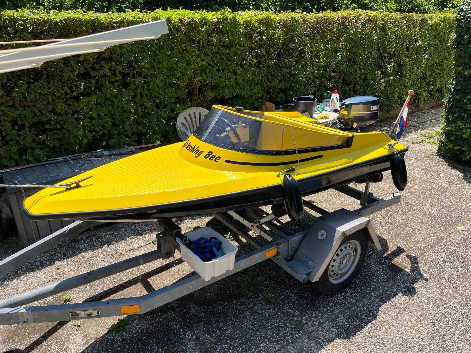 Almarine Spitfire speedboot 4pk met wegtrailer, Ophalen, Overige merken, Tot 1.00 meter, 4 pk